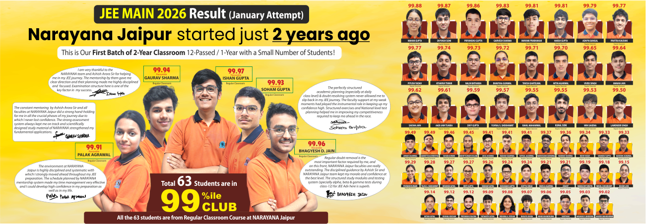 JEE Main 2026 (Jan Attempt)