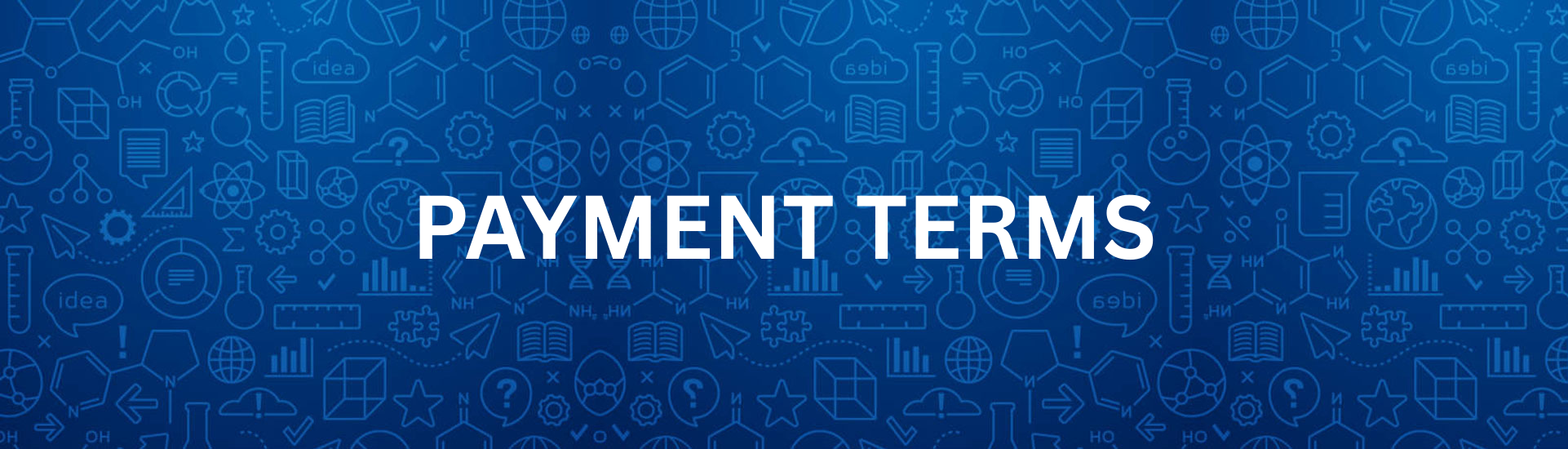 PAYMENT TERMS